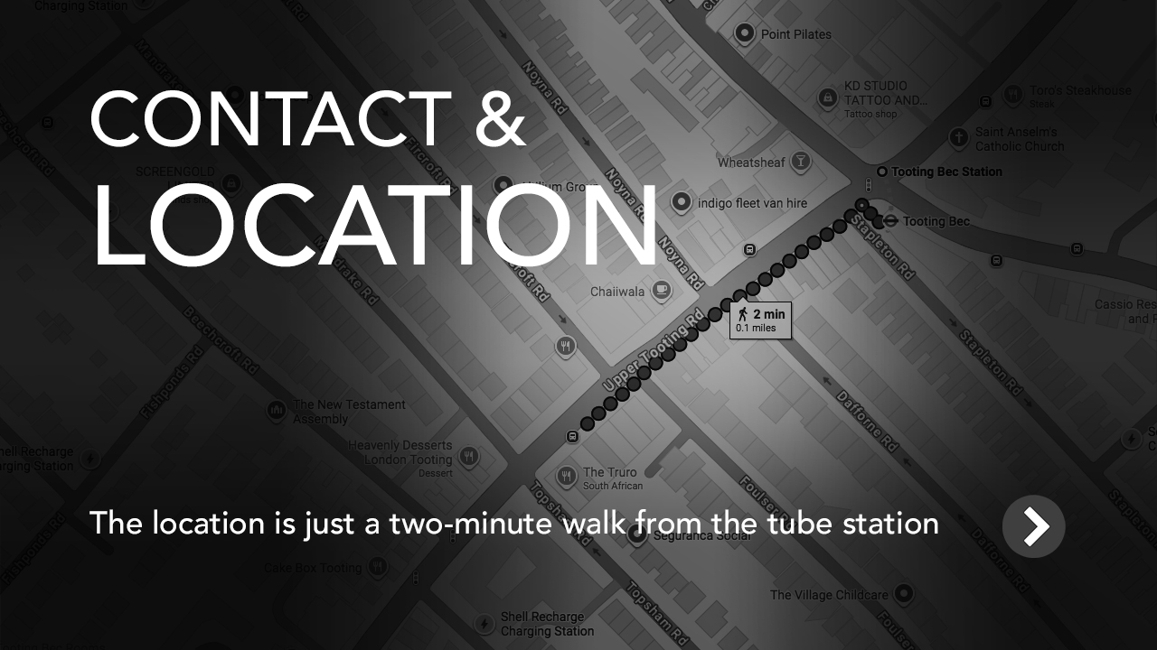 Contact and location